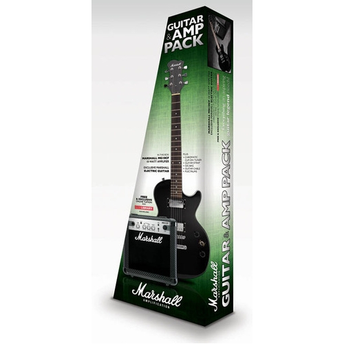 Marshall - Guitar & Amp Pack (ALSO AVAILABLE LEFT HANDED) Marshall - Guitar & Amp Pack (ALSO AVAILABLE LEFT HANDED)
